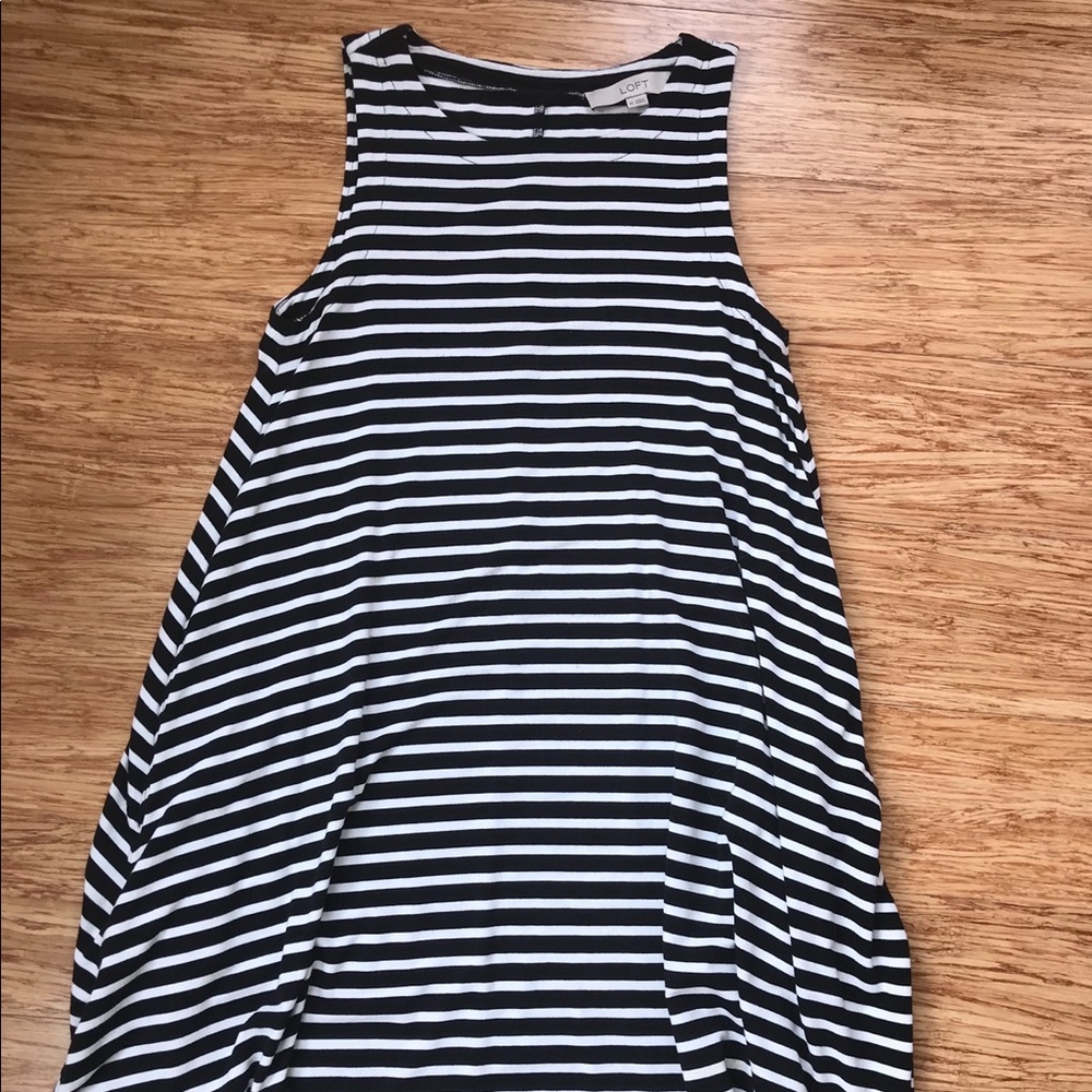 Loft Striped Dress